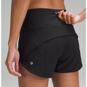LULULEMON SPEED UP $68 BLACK SHORTS 2 4" Inseam